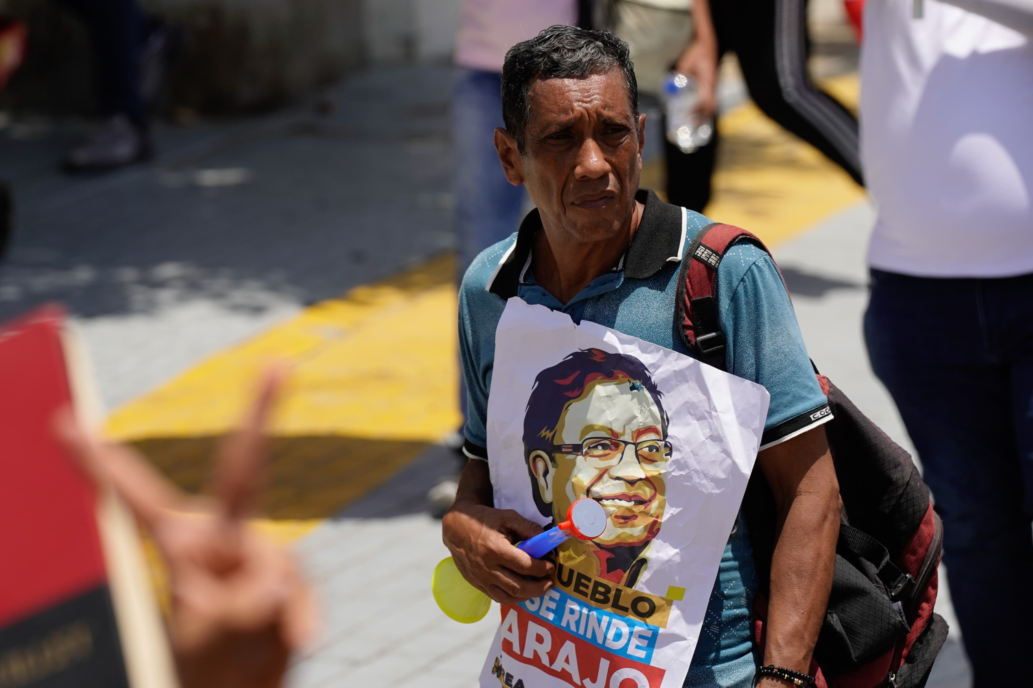 Centrales obreras a favor de las reformas sociales que el Gobierno de Gustavo Petro impulsa en el Congreso de la República.