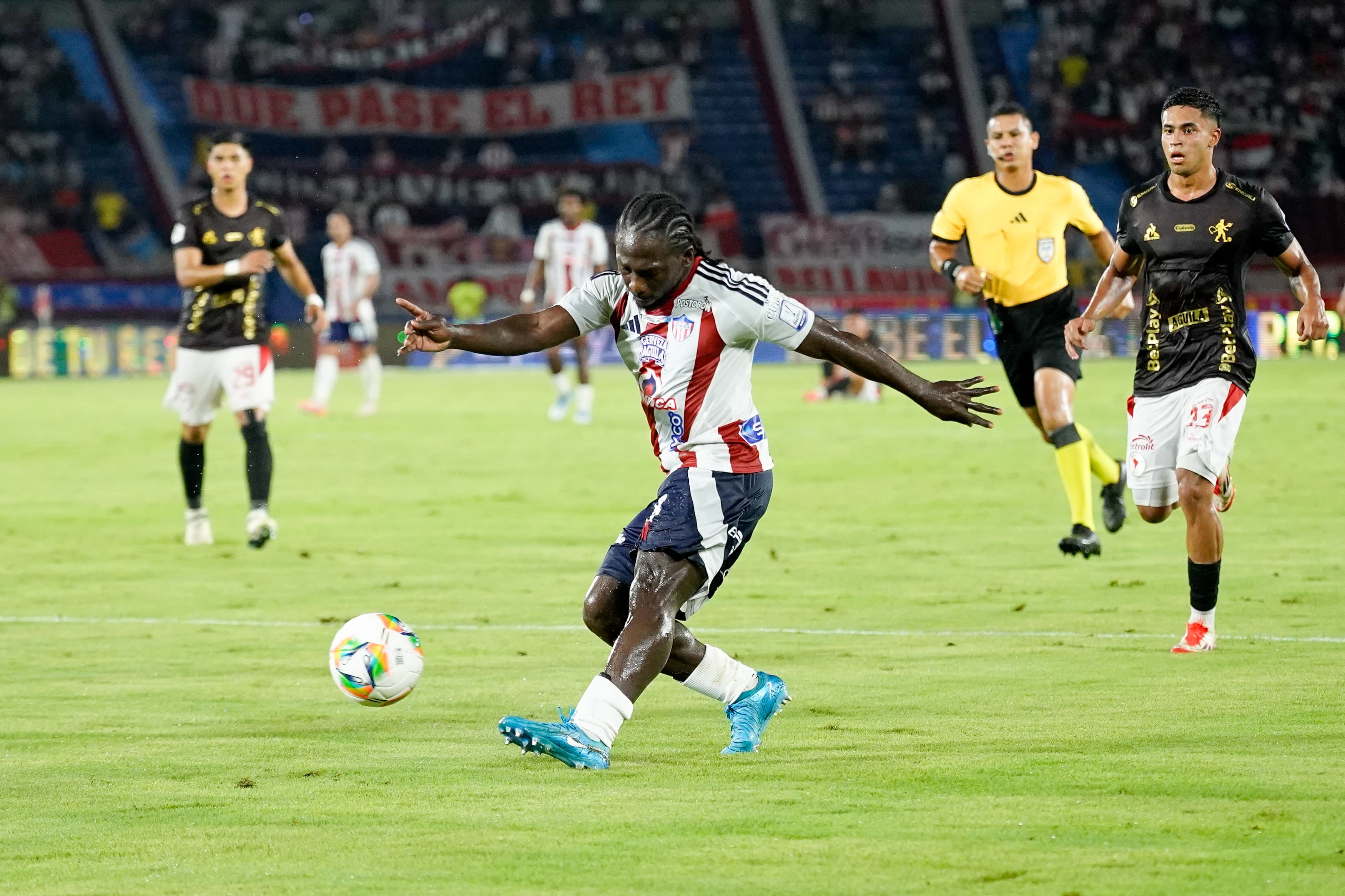 El mediocampista de Junior, Yimmi Chará.