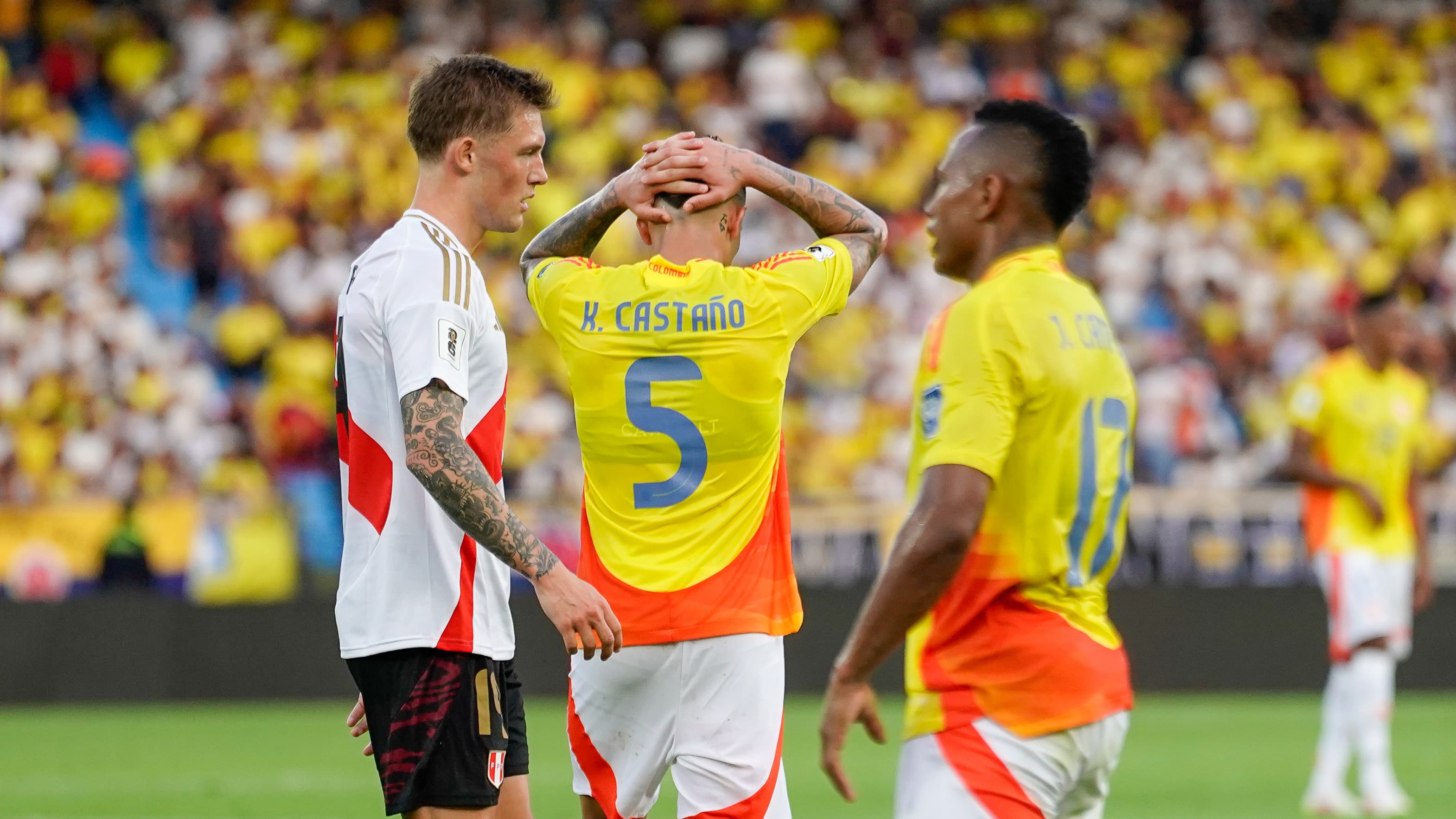 Kevin Castaño y Jaminton Campaz.