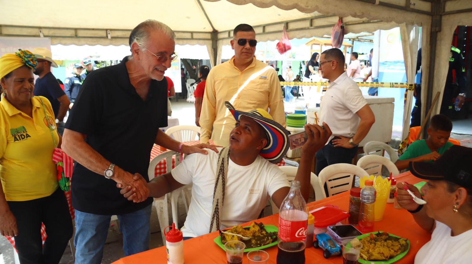 El gobernador del Atlántico, Eduardo Verano. 