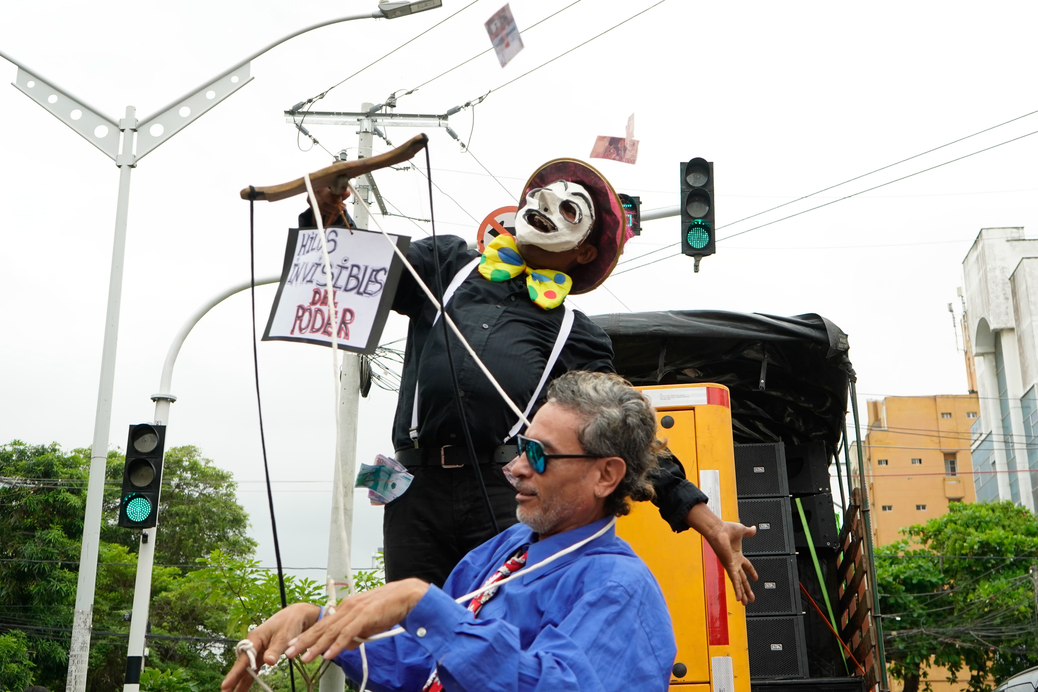 Marchas este miércoles en Barranquilla en apoyo al Gobierno de Petro.