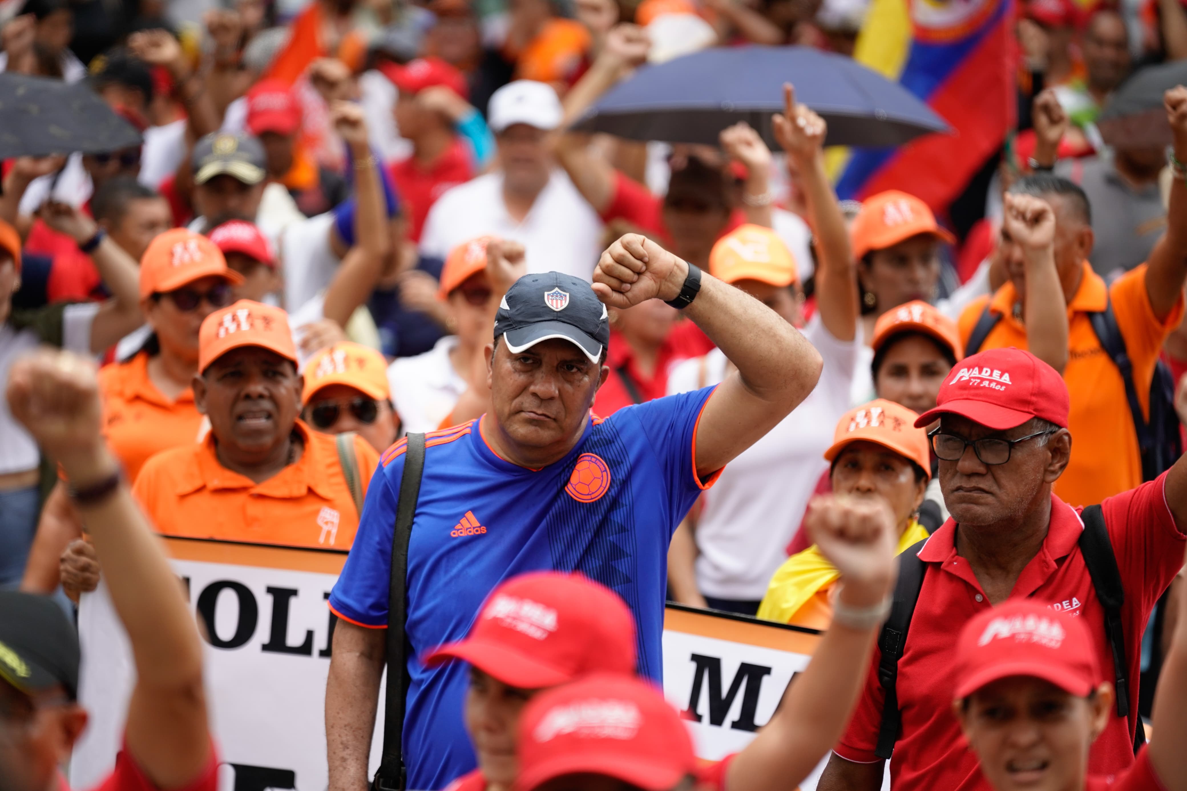 Marchas este miércoles en Barranquilla en apoyo al Gobierno de Petro.