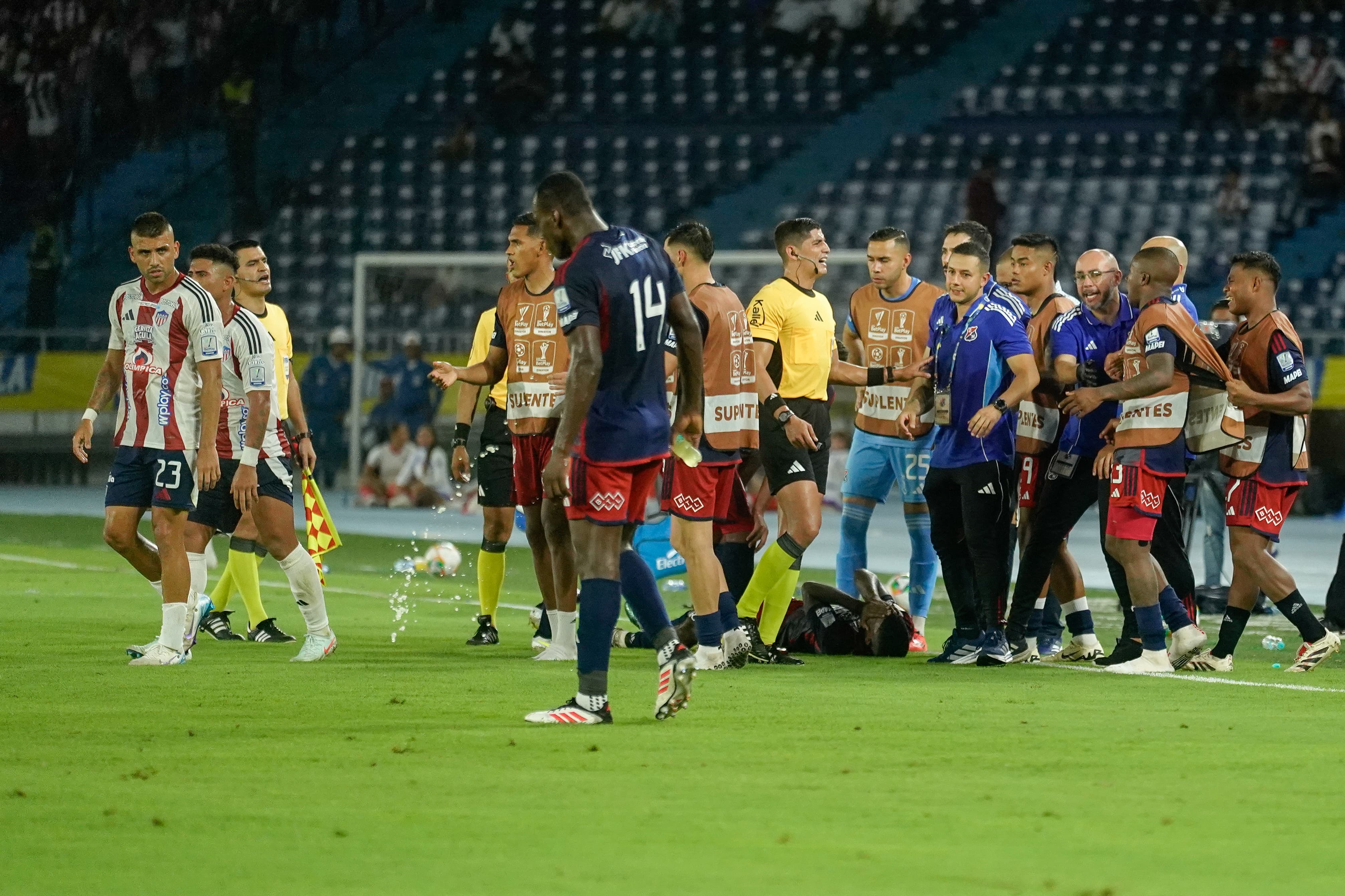 Expulsión del 'Titi' Rodríguez.