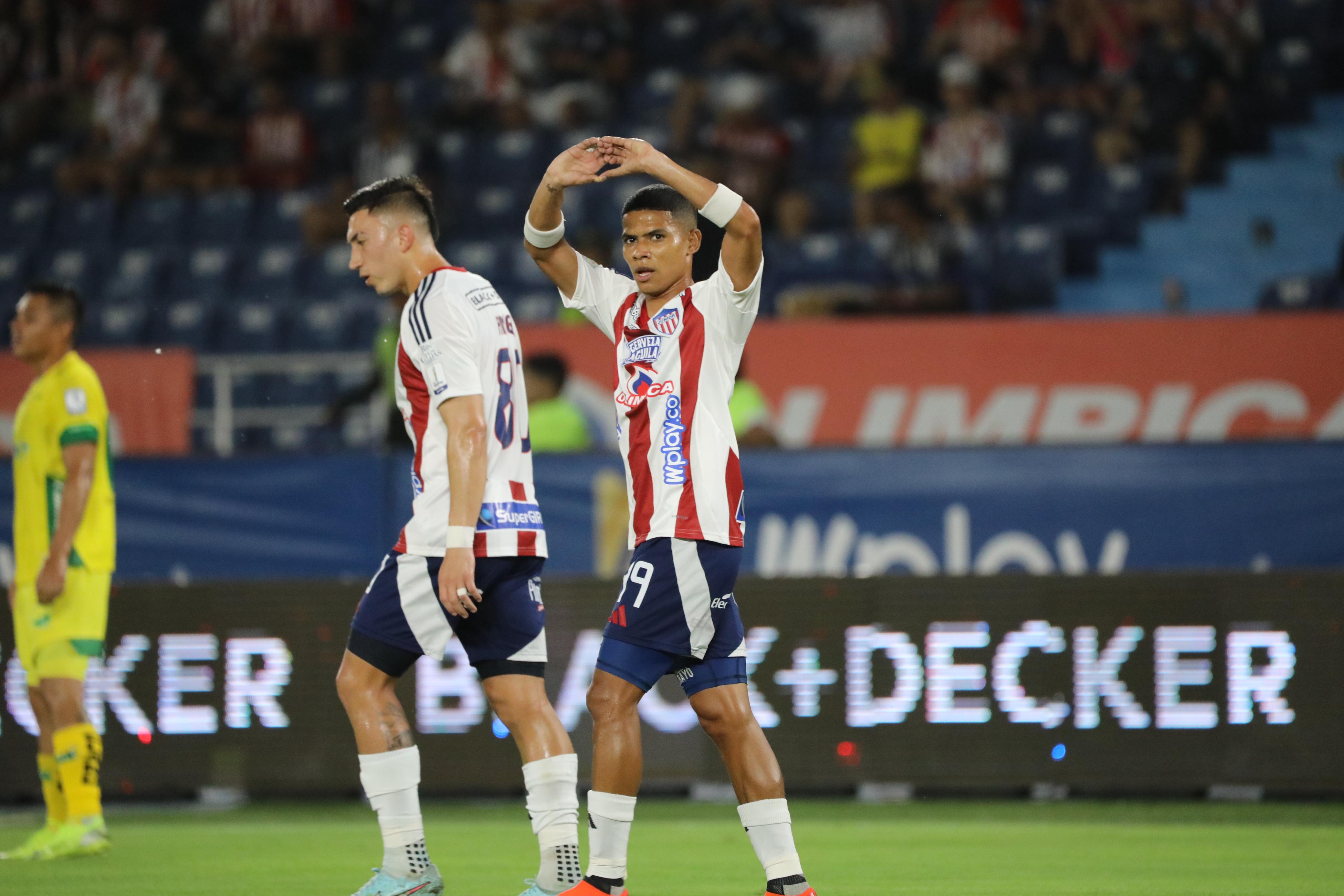 José Enamorado, delantero de Junior.