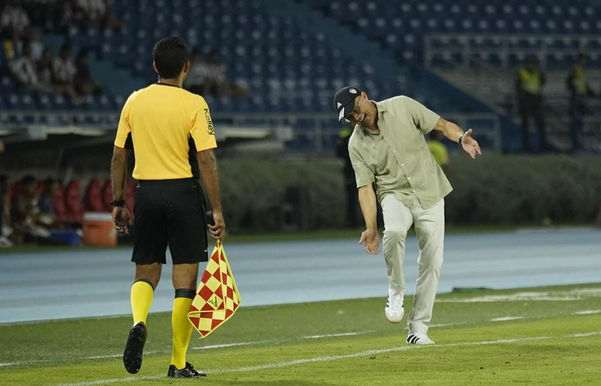 Alfredo Arias, técnico de Junior. 