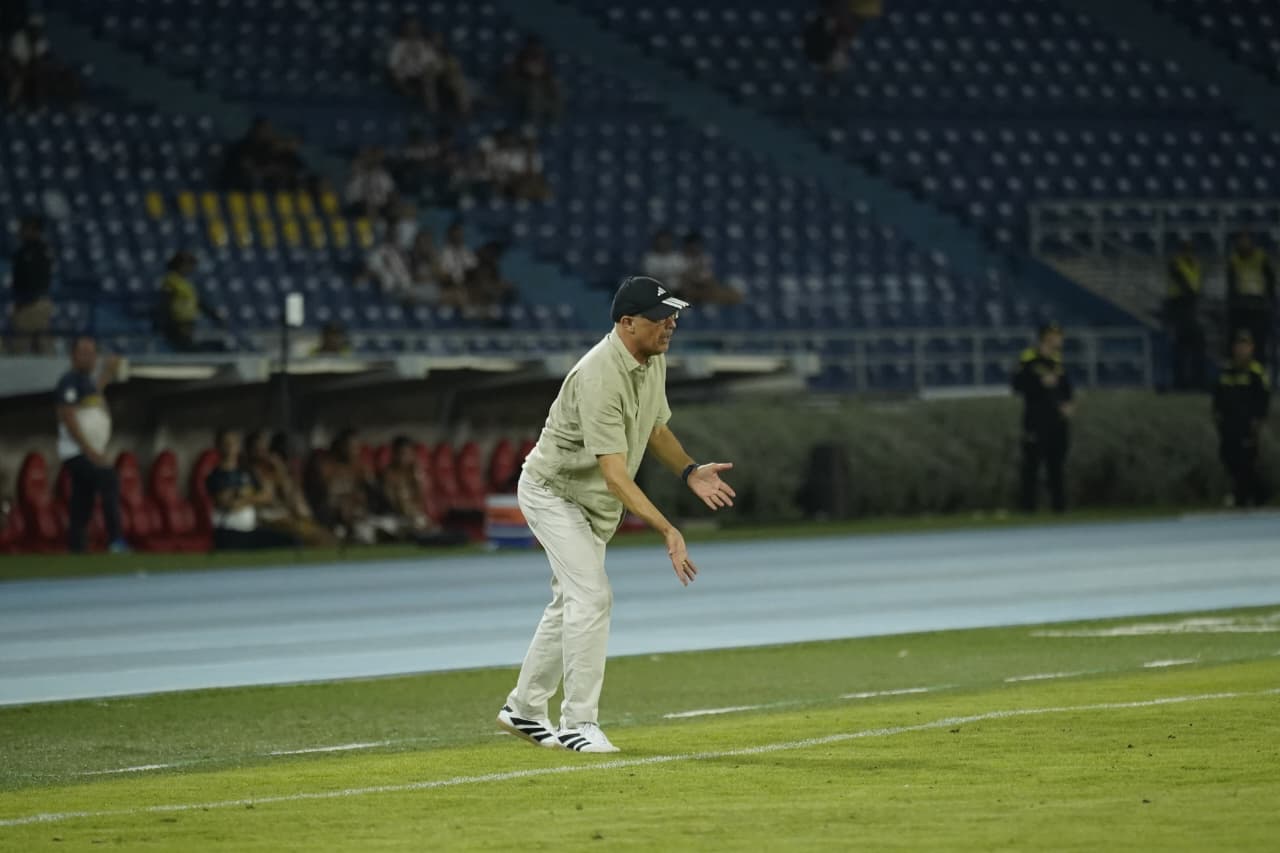 Alfredo Arias, técnico de Junior. 