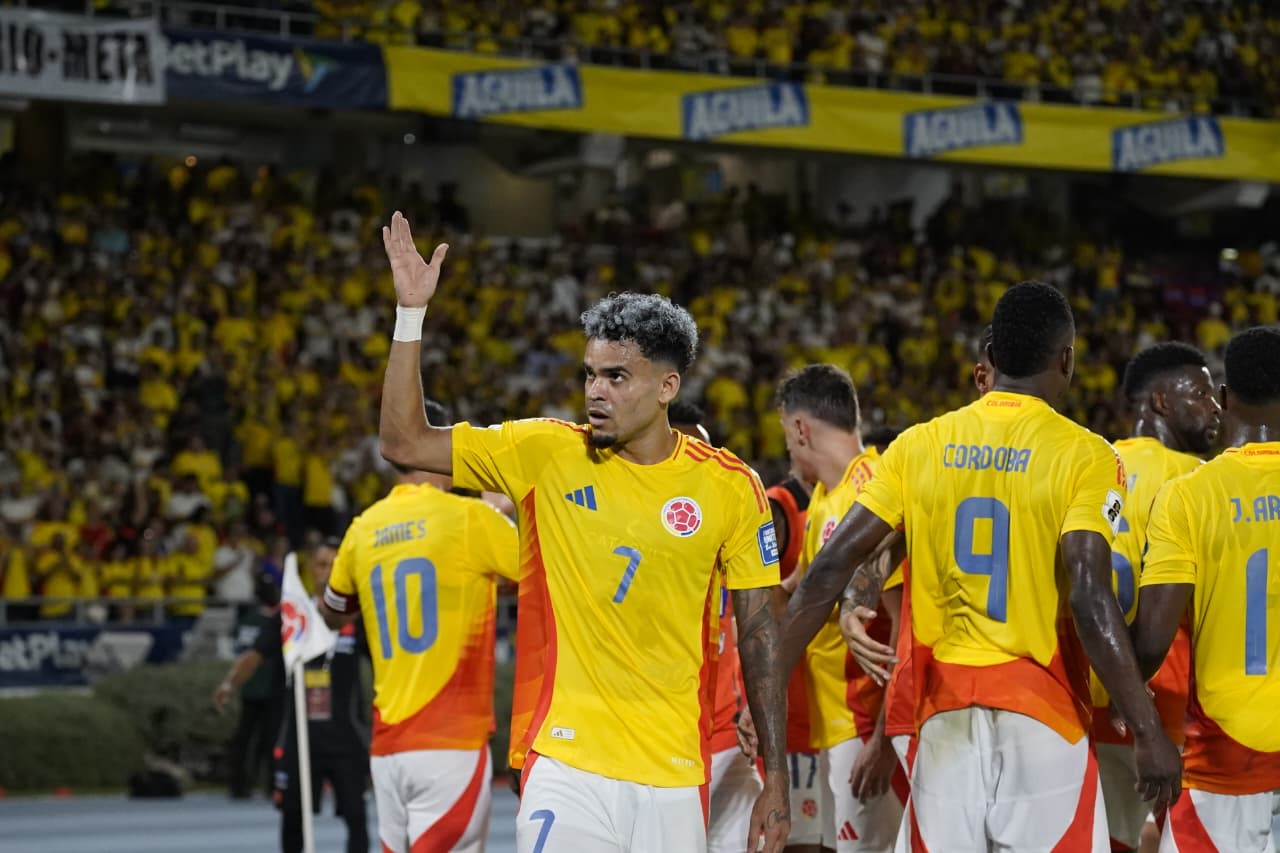 Luis Díaz fue una de las figuras del partido.