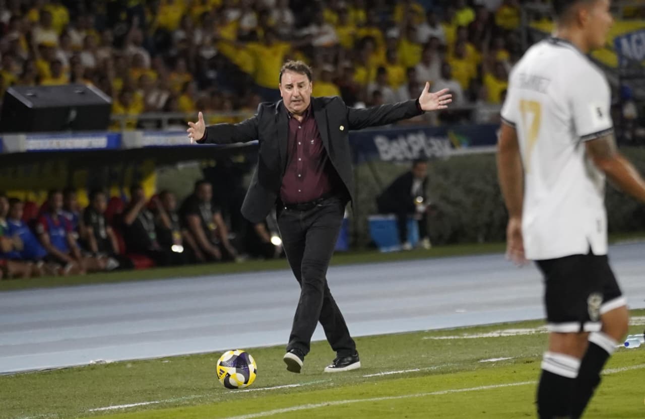 Néstor Lorenzo, técnico de Colombia.