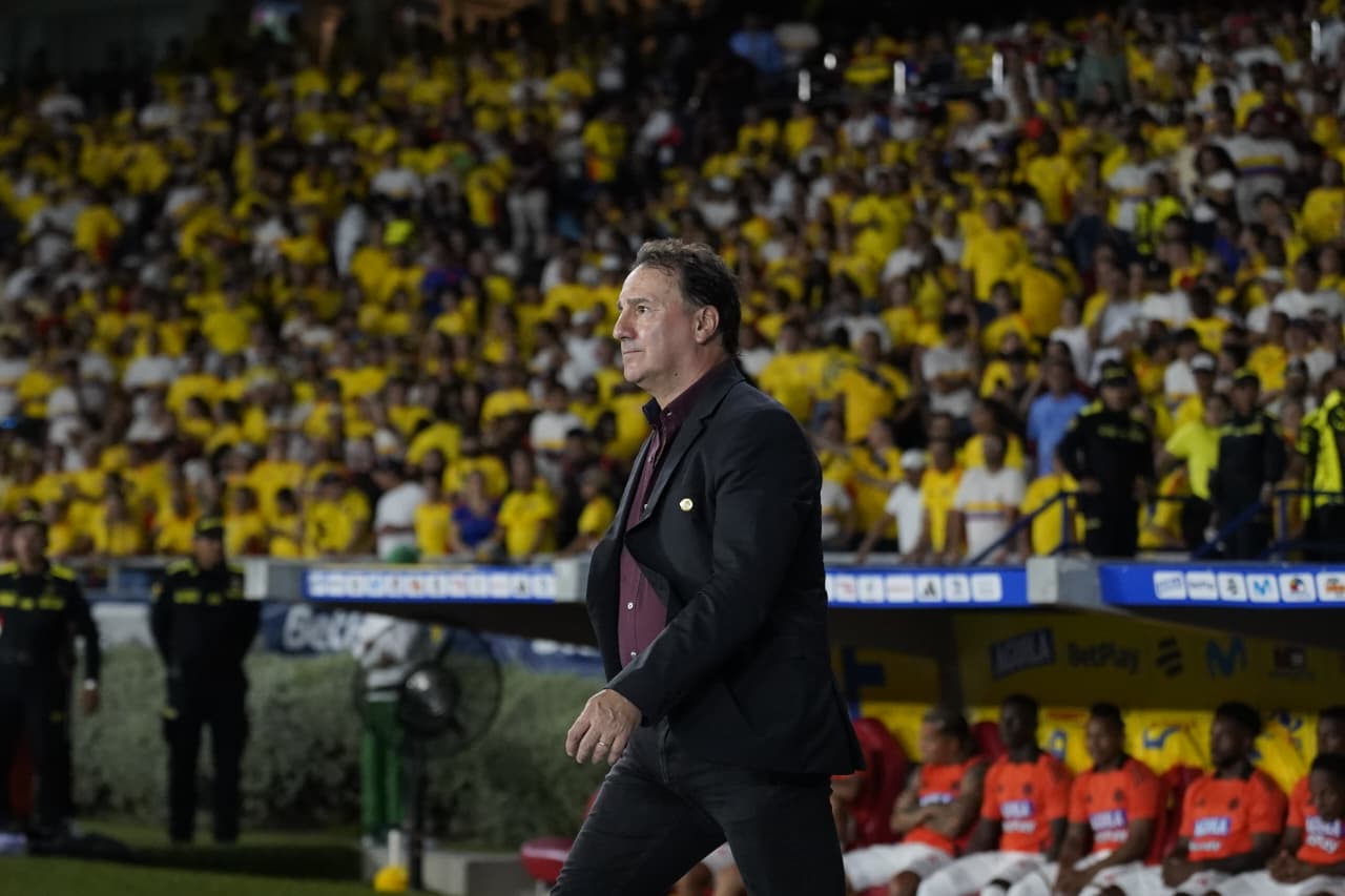 Néstor Lorenzo, técnico de Colombia.