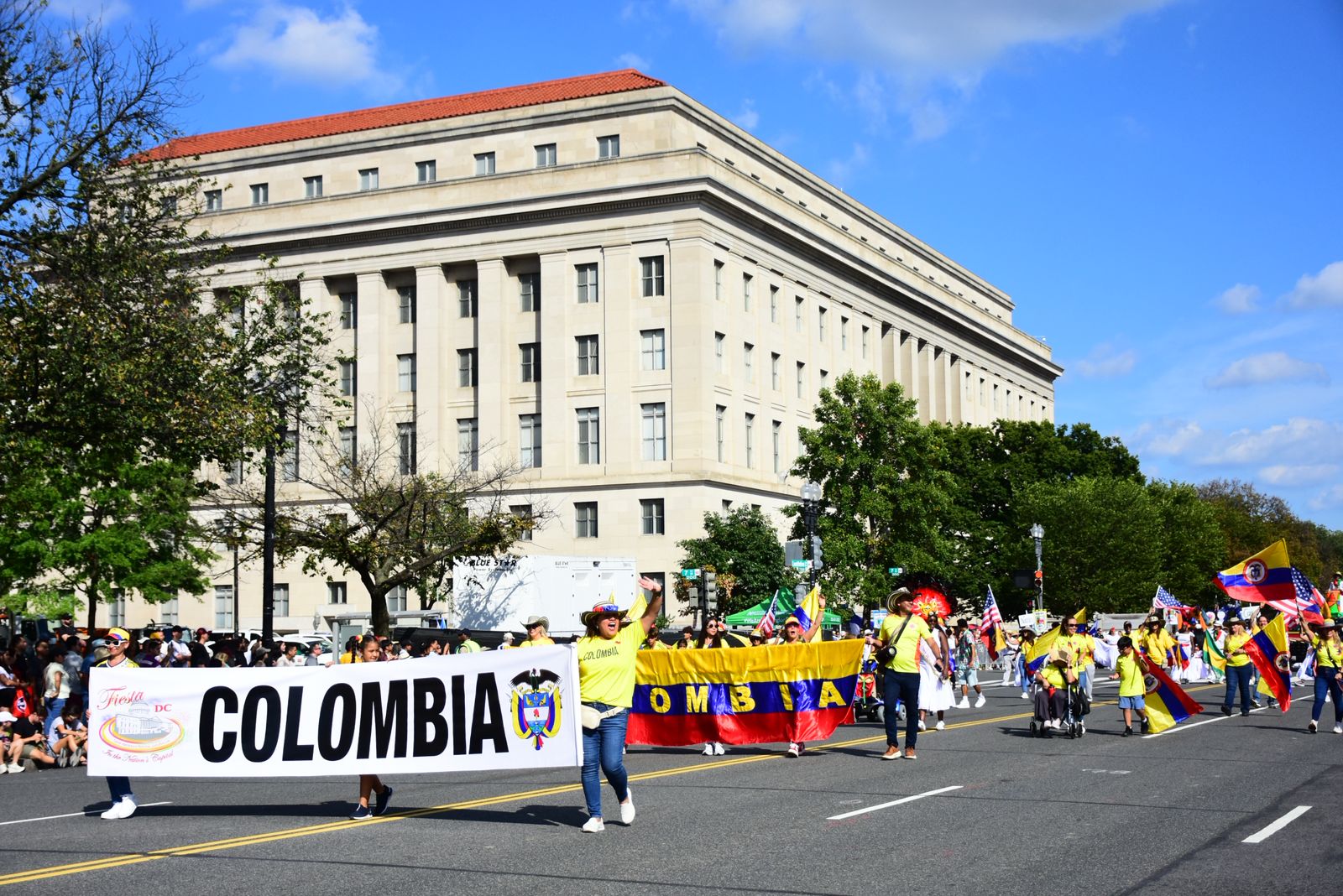 La delegación del Carnaval de Barranquilla.