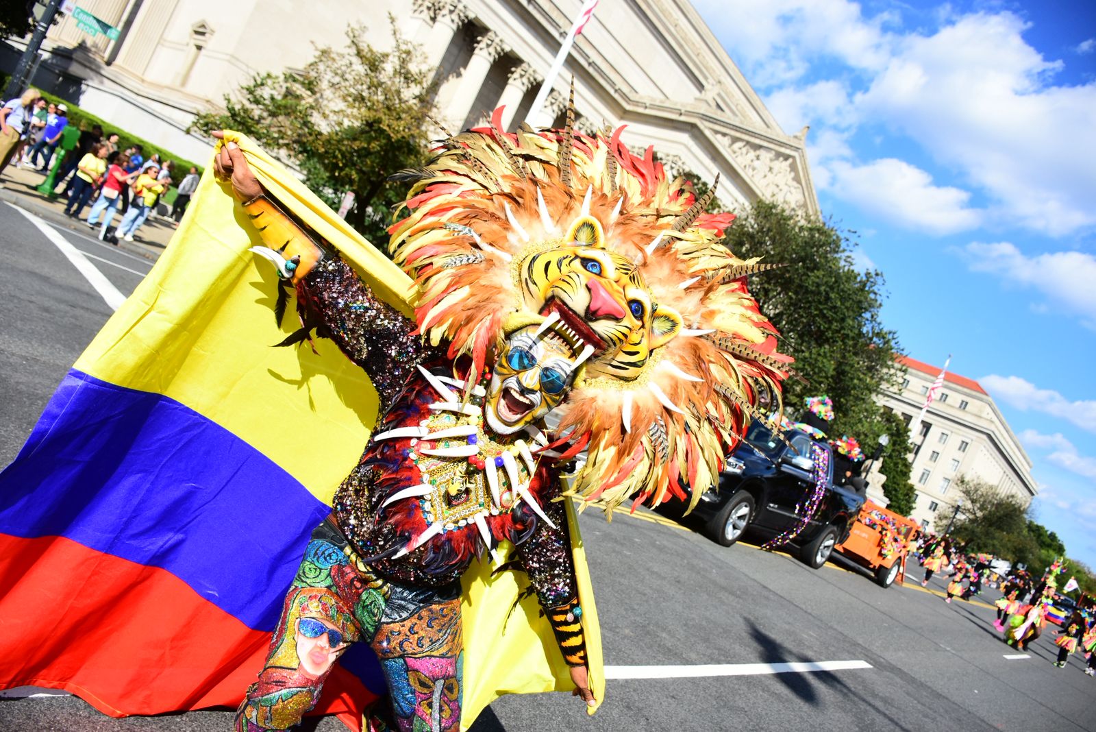 Los disfraces también dijeron presente.