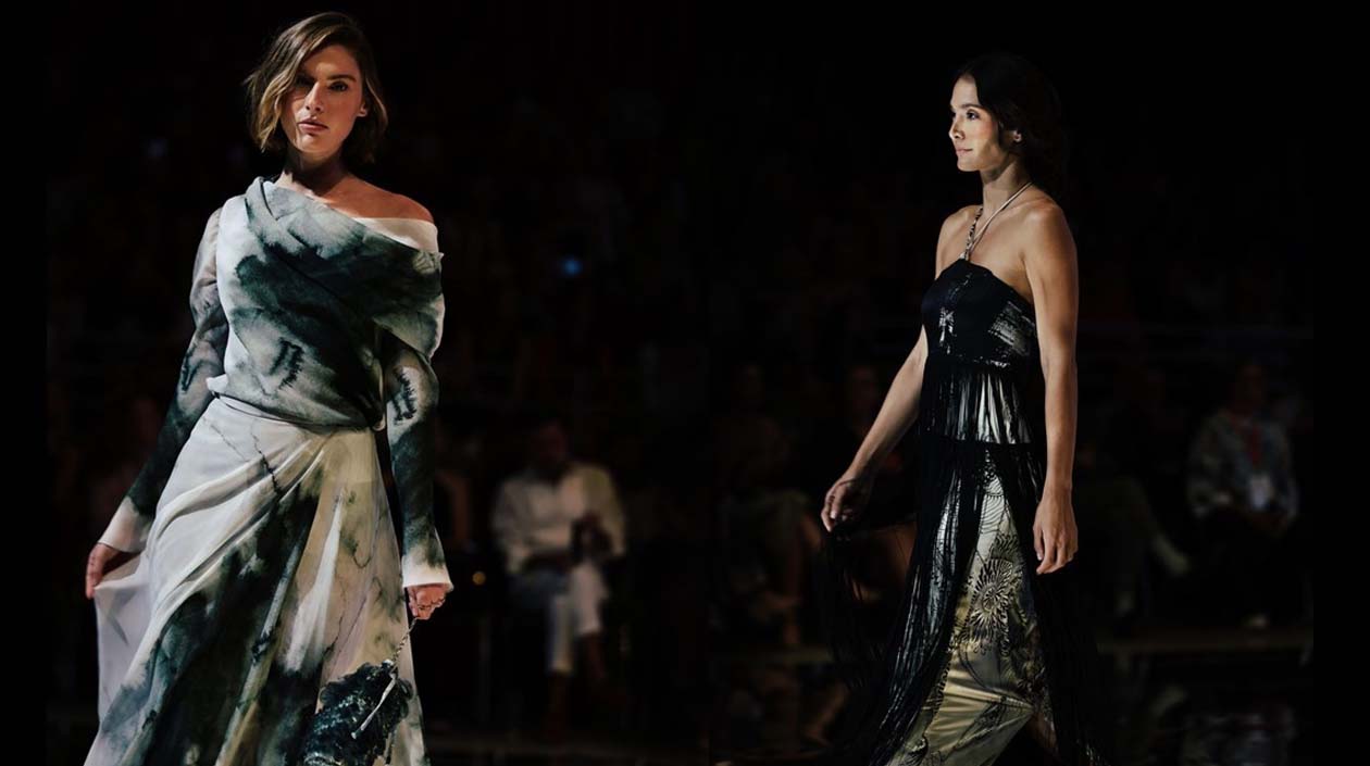 La tranquilidad del mar estuvo plasmada en cada pieza. 