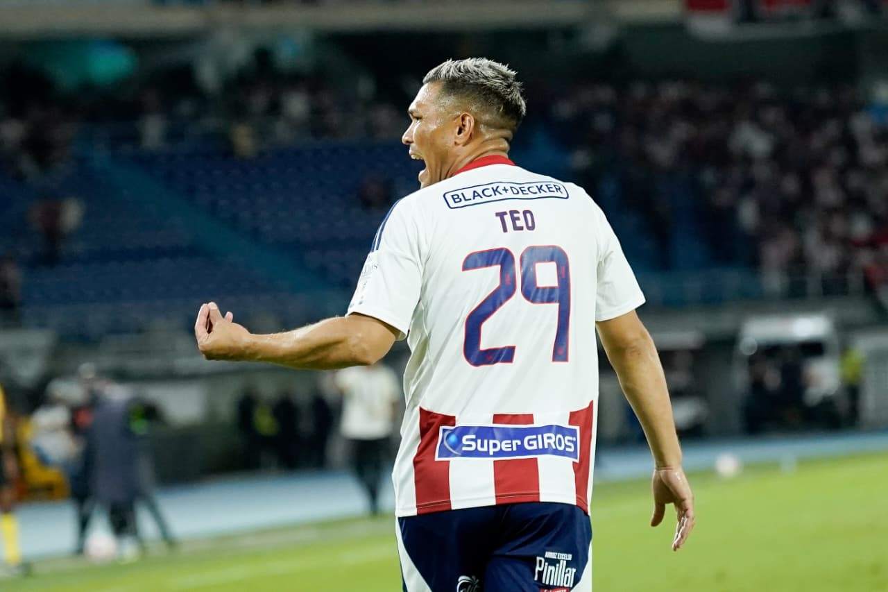 Teófilo Gutiérrez, delantero de Junior.