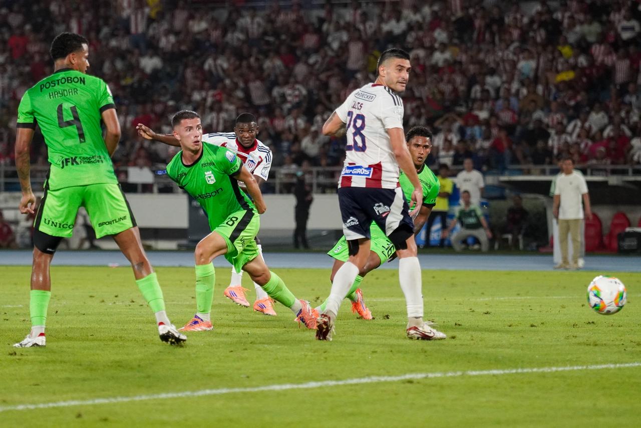 Canchimbo anotó el segundo gol de Junior.