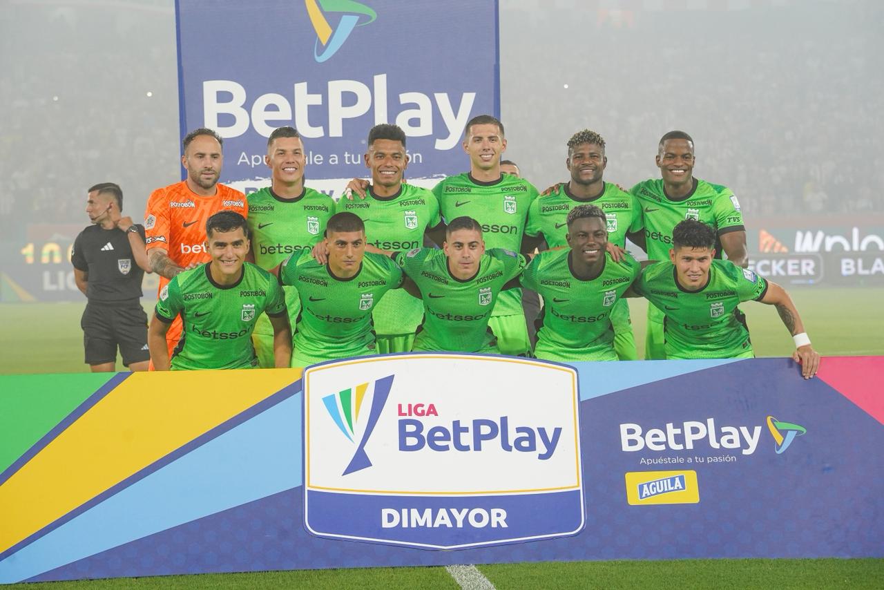 El equipo de Atlético Nacional.