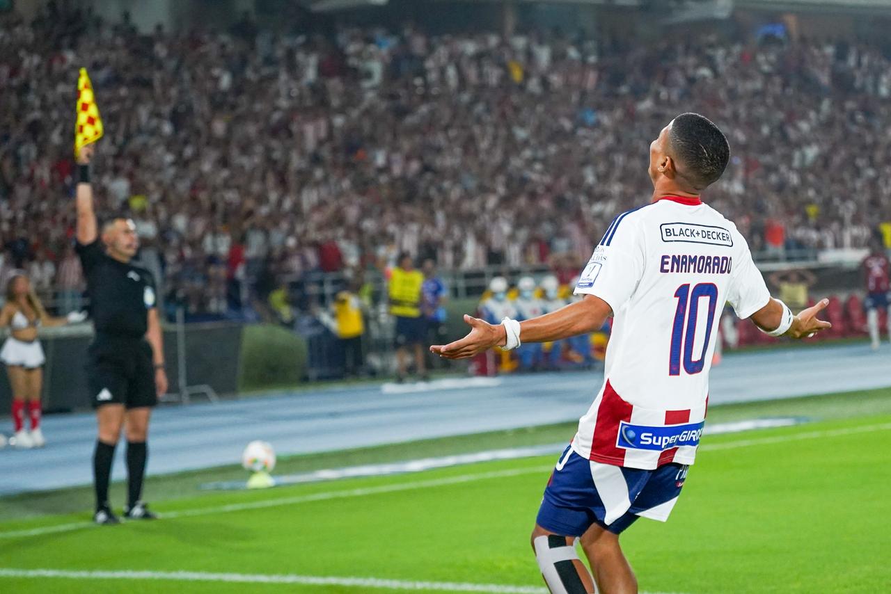 Por fuera de lugar le anularon un gol a José Enamorado.