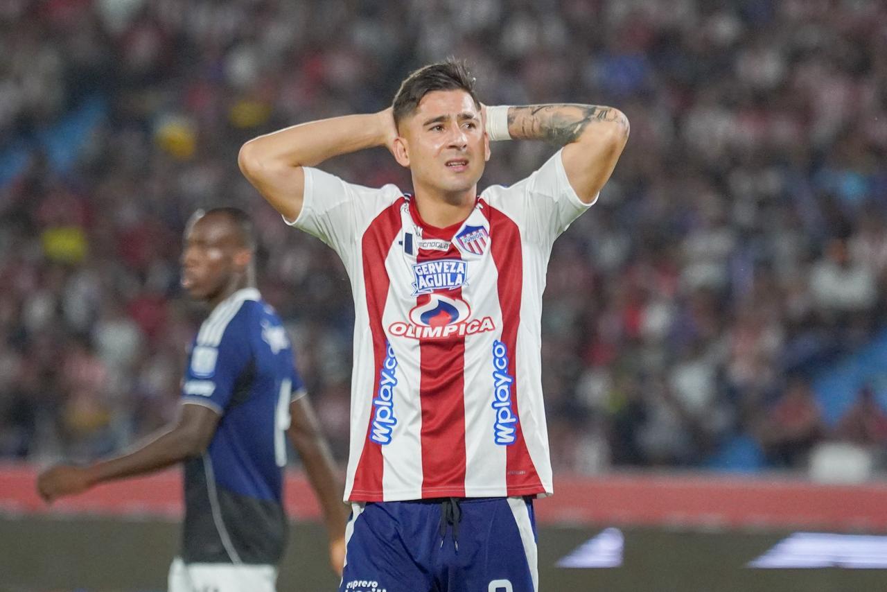 Guillermo Paiva, delantero de Junior.