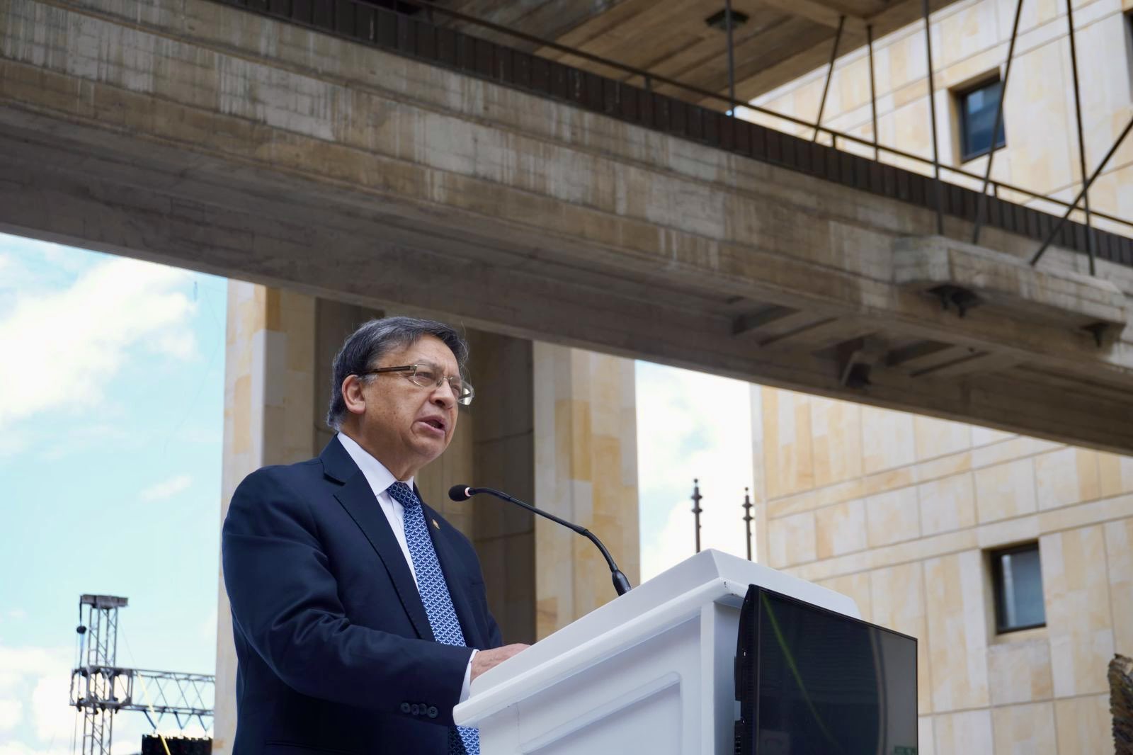 Jorge Enrique Ibáñez, presidente de la Corte Constitucional.