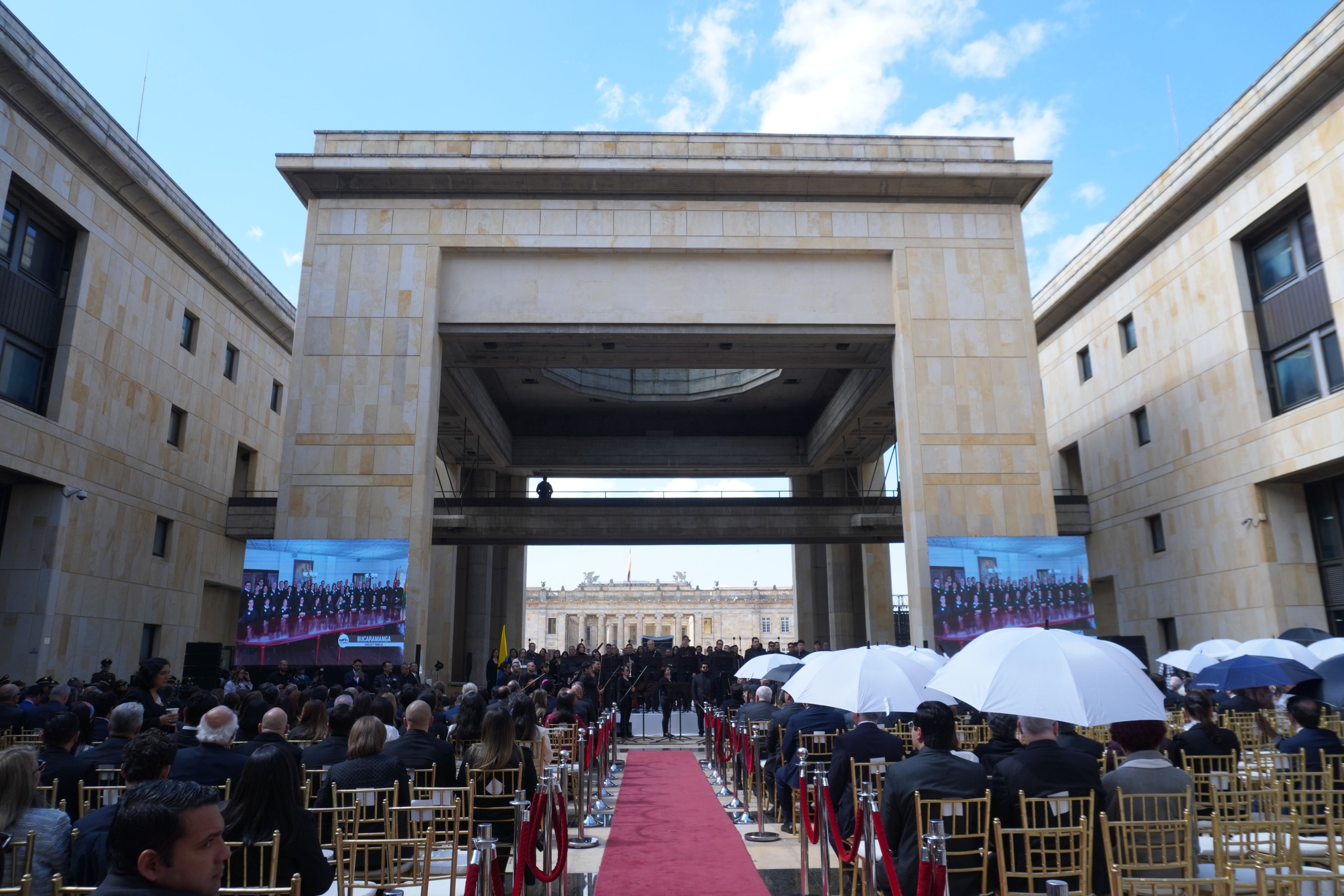 Acto de conmemoración del Holocausto.