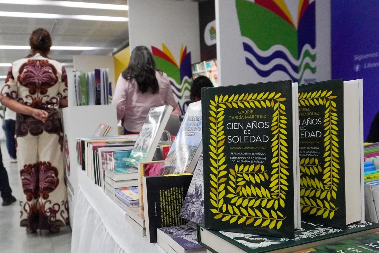 Libros de Gabriel García Márquez en la Filbac.