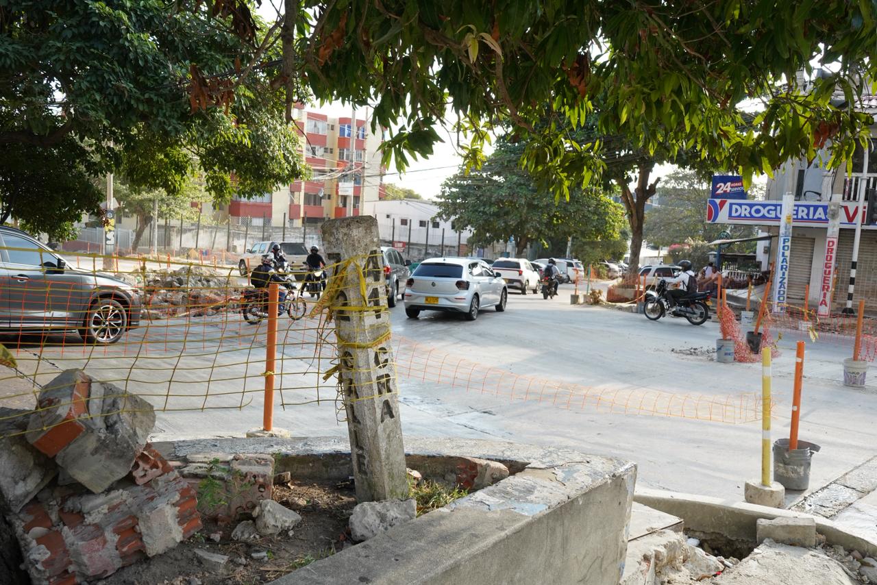 En la 72 con 41, alta congestión y obra en suspenso