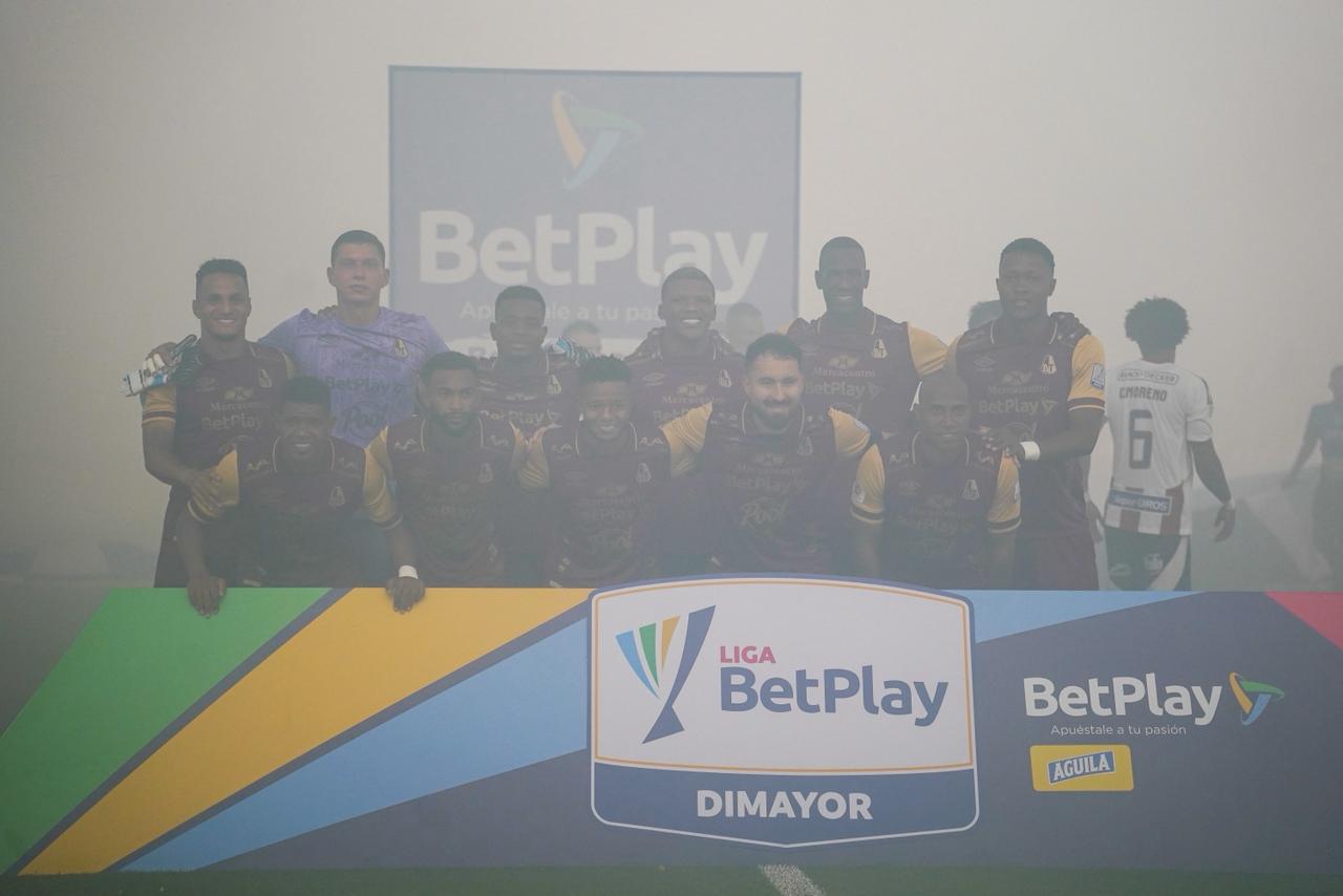 Deportes Tolima en el Metropolitano. 