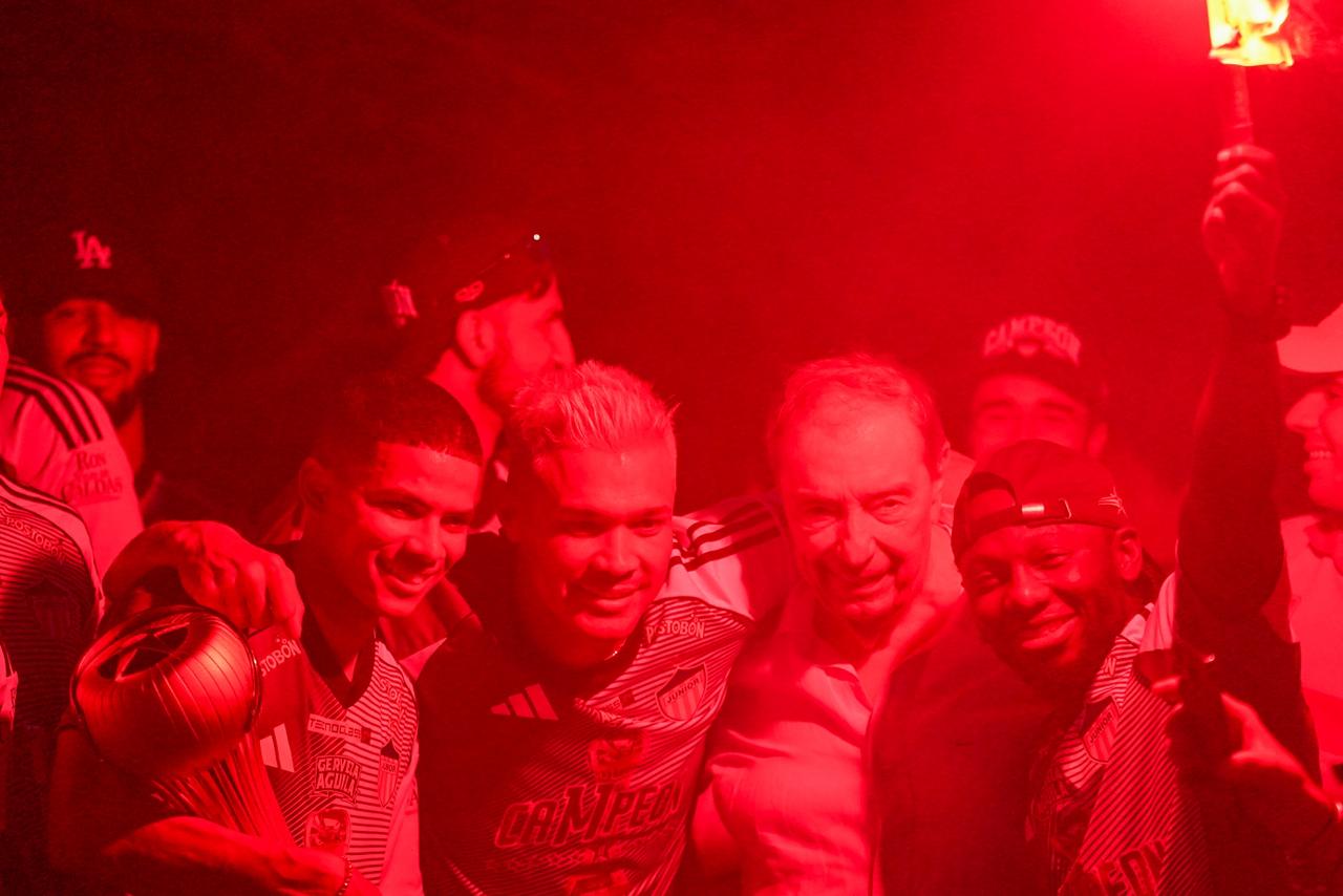 Celebración en la Ventana de Campeones. 