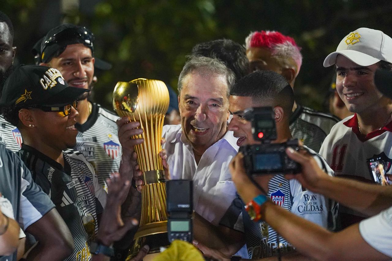Celebración en la Ventana de Campeones. 