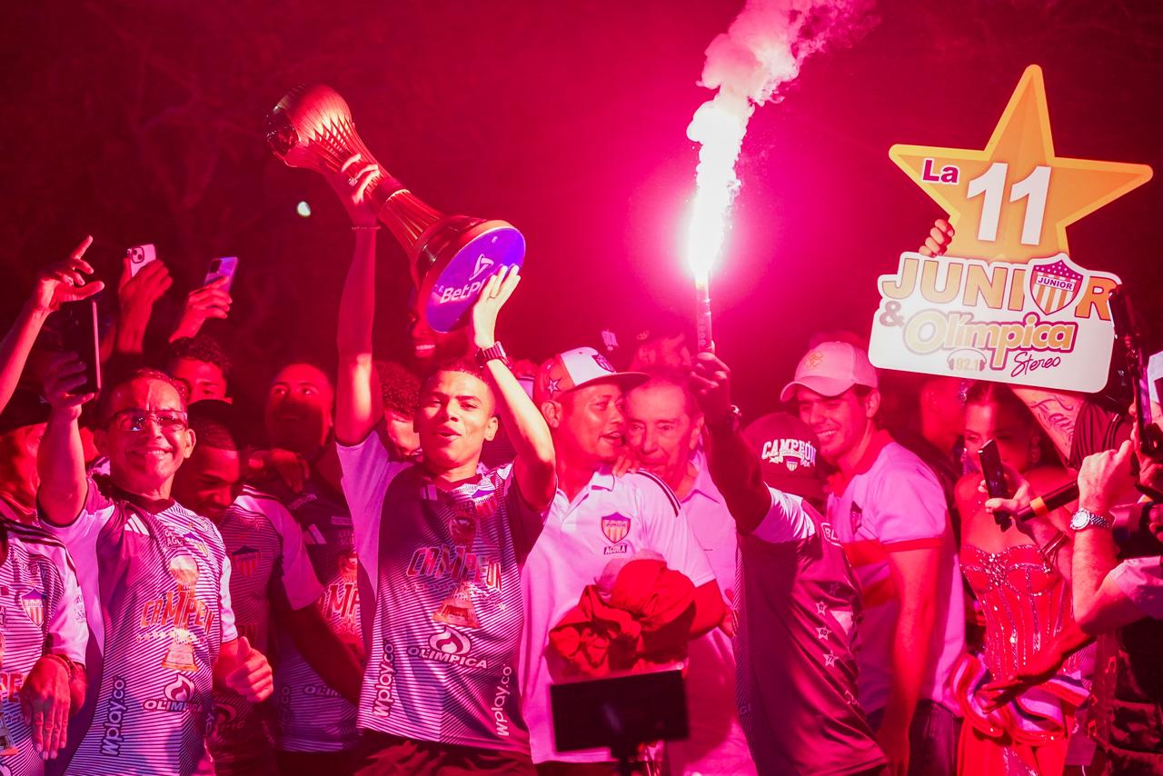 Celebración en la Ventana de Campeones. 