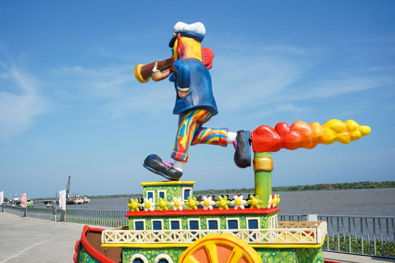 Marimonda de agua dulce.