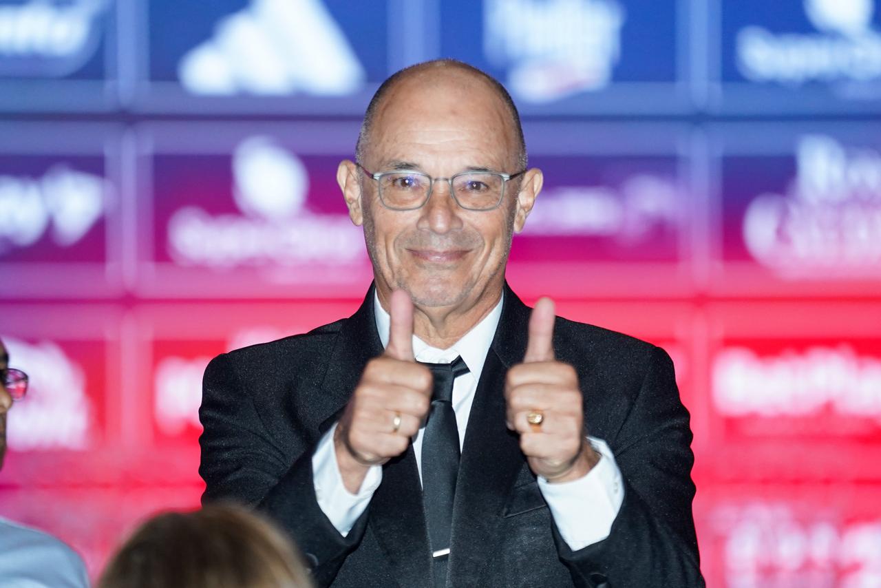 Alfredo Arias DT, del  Junior de Barranquilla 