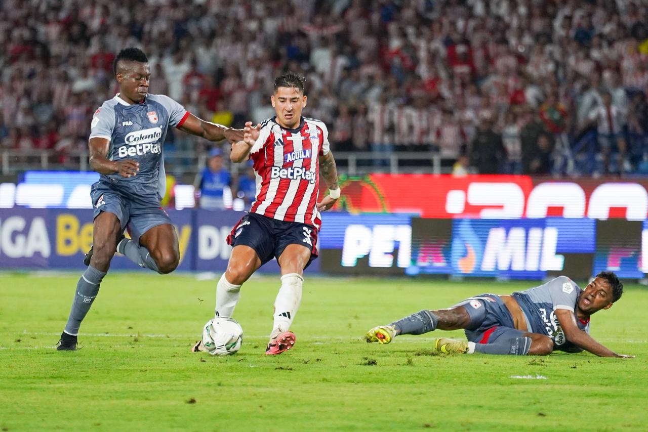 Guillermo Paiva, delantero paraguayo de Junior.