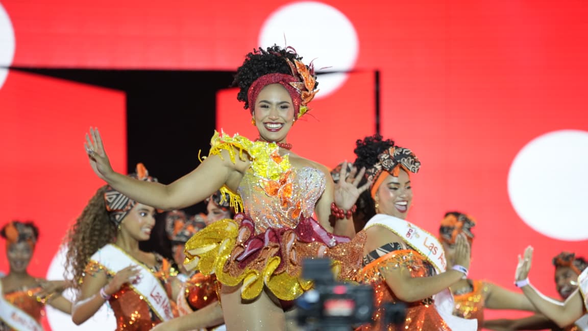 Una colorida fiesta.