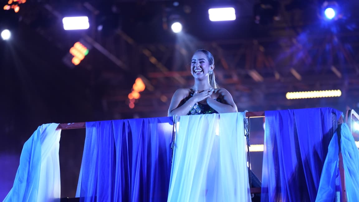 La Reina del Carnaval de la 44, Sharon Hurtado.