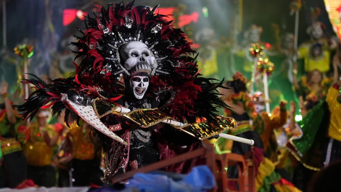 La danza del garabato en escena.