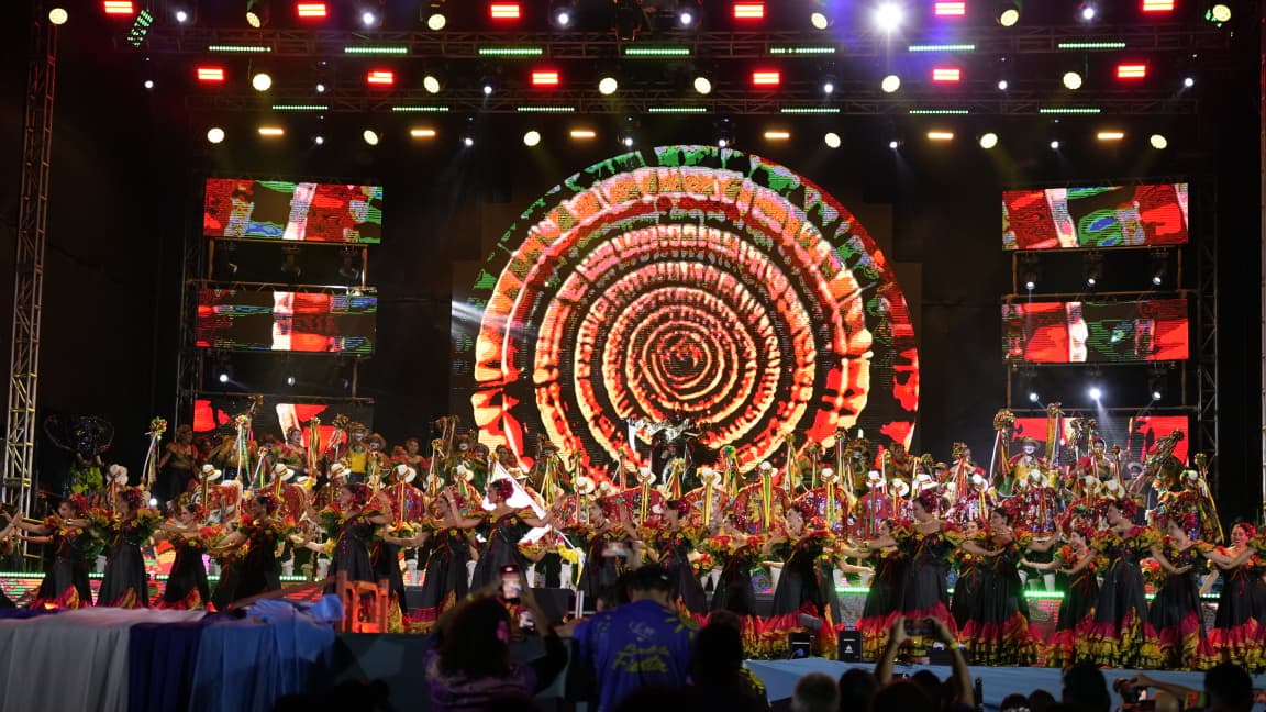 La danza del garabato se robó los aplausos.