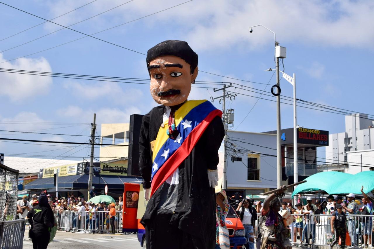 Uno de los disfraces de Nicolás Maduro.