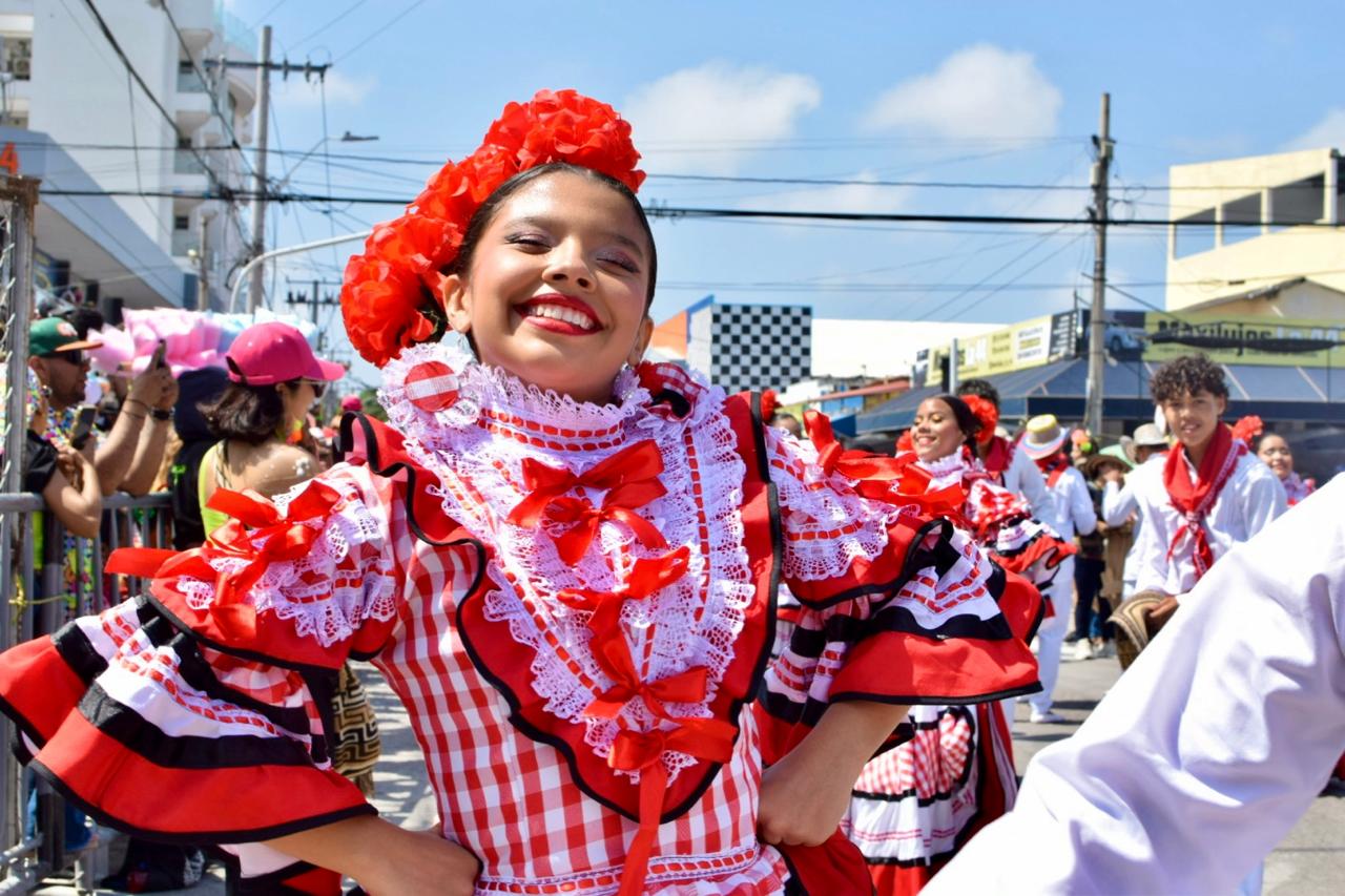 La cumbia, un ritmo infaltable en la 44. 