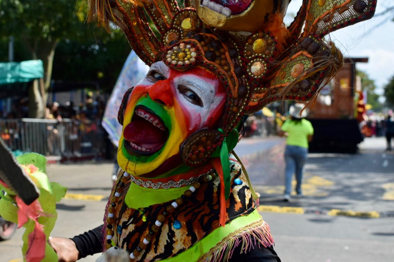 Indio Mokaná en la Gran Parada Carlos Franco. 