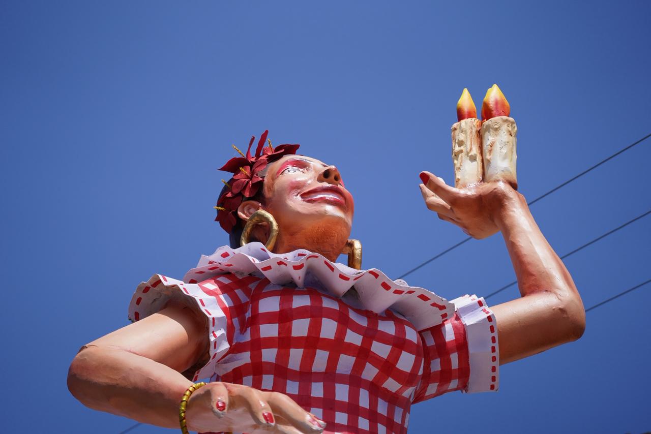 Carroza Cumbia en Flor. 