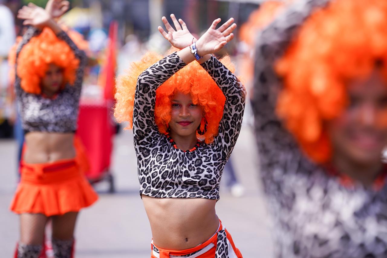Comparsa del barrio Las Malvinas, Kalunga. 