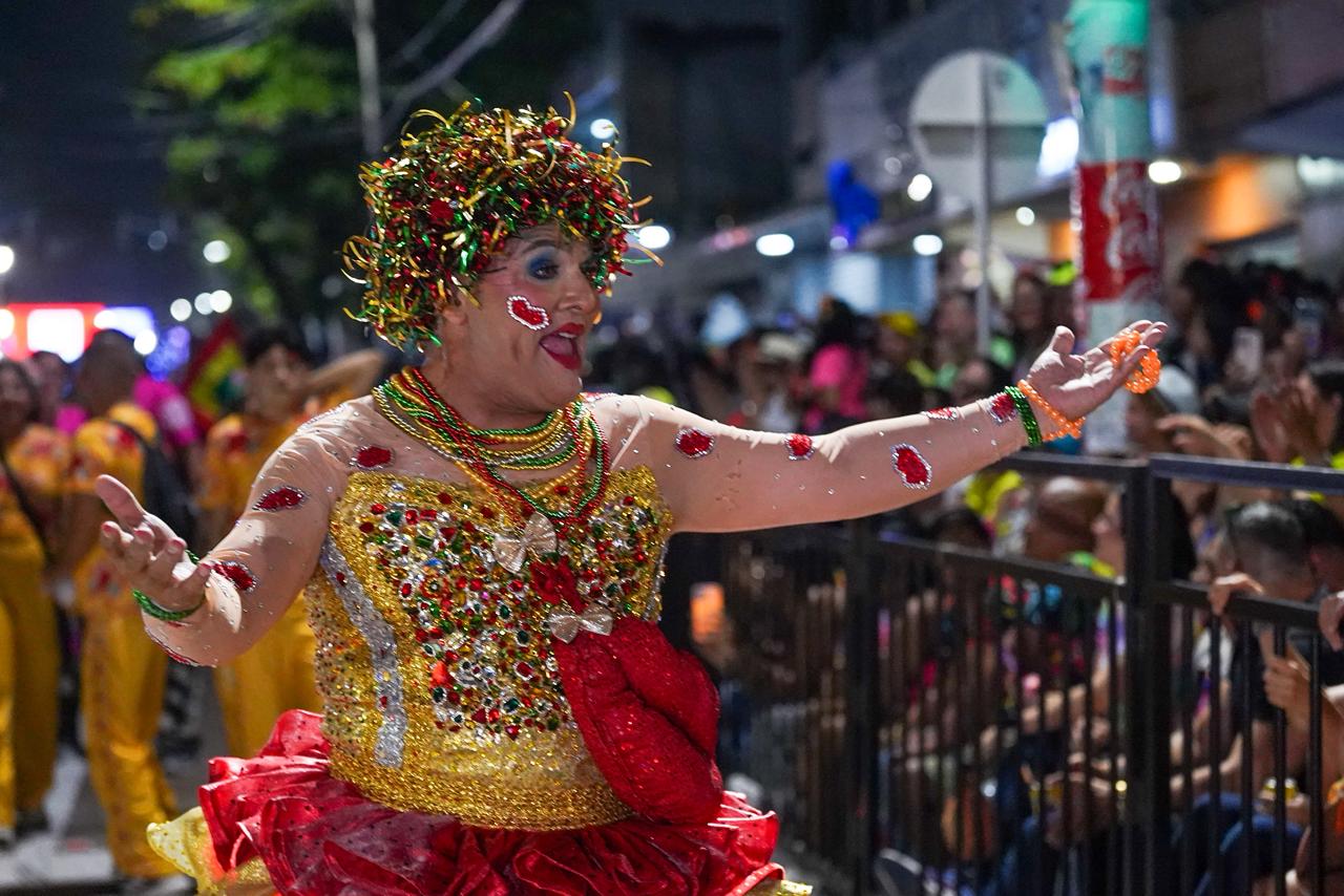 El Rey Momo Adolfo Maury.