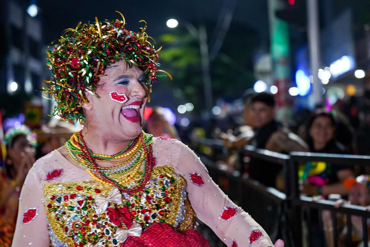 El Rey Momo Adolfo Maury.