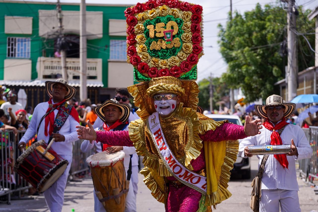 El Rey Momo 2026 Adolfo Maury. 