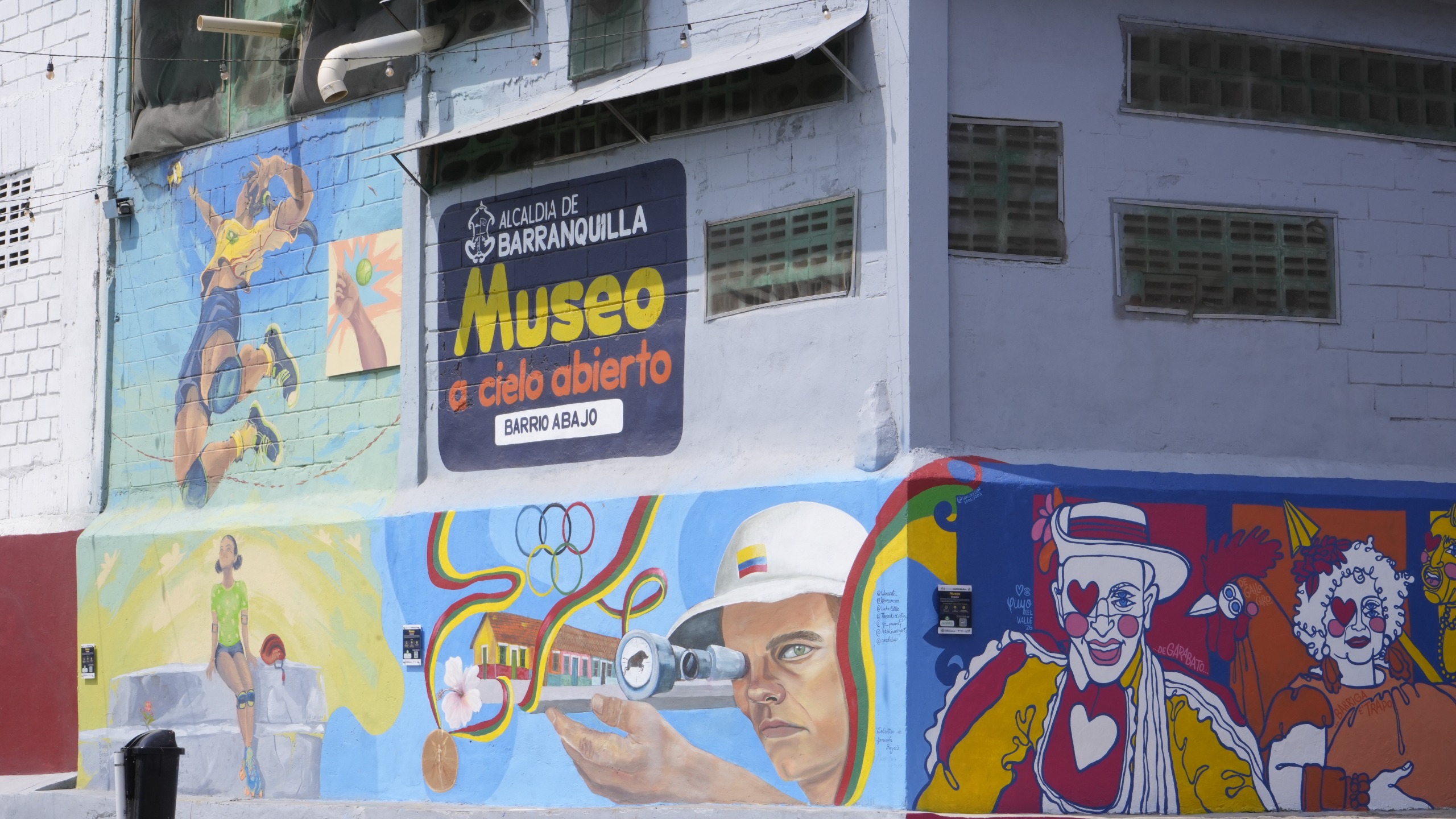Museo a Cielo Abierto en Barrio Abajo.