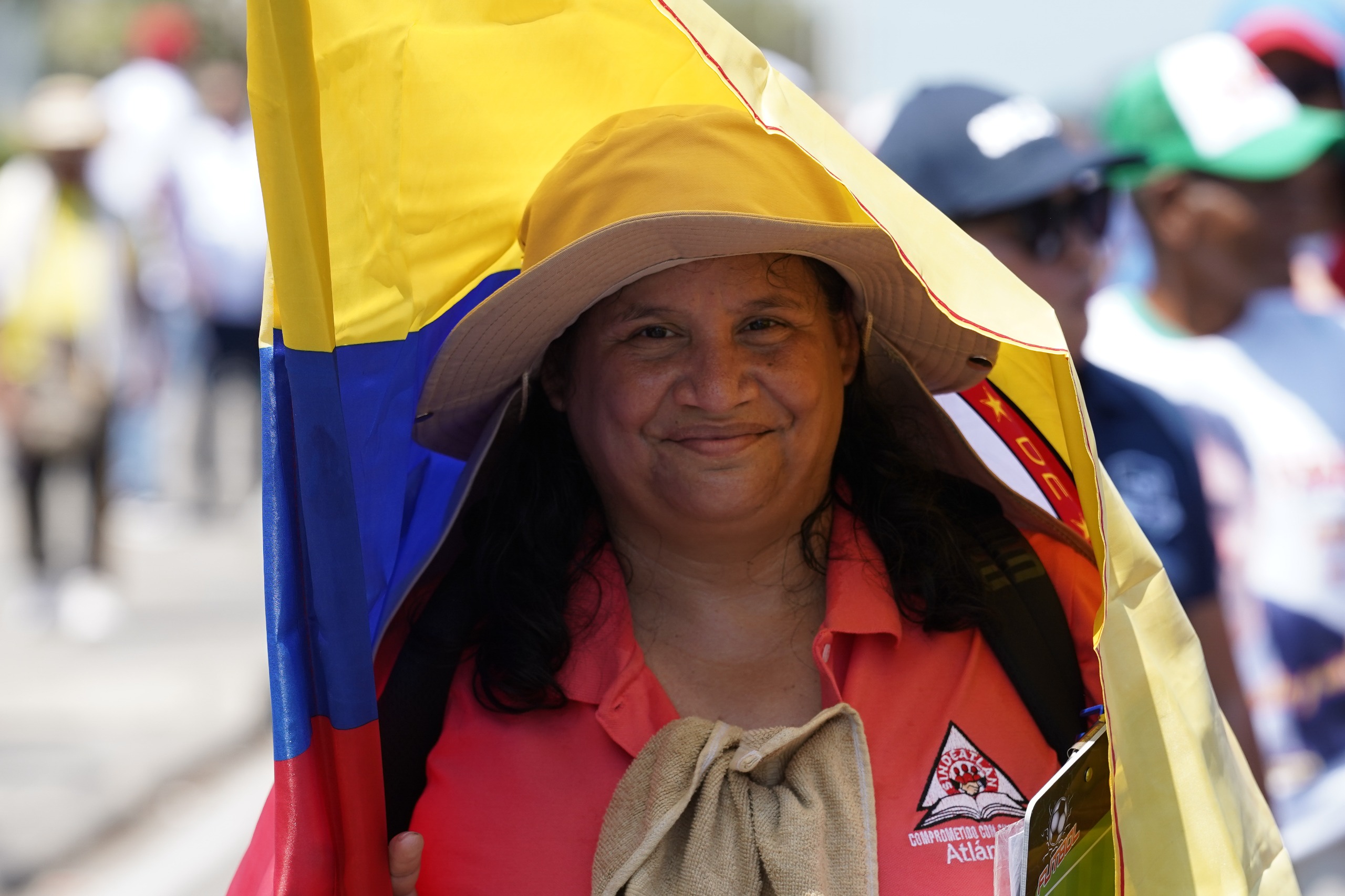 Una de las manifestantes. 
