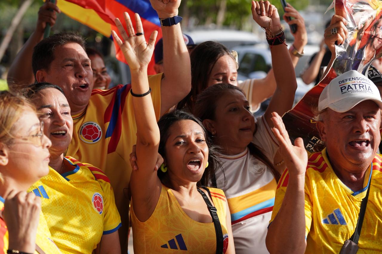 Celebración del triunfo de Abelardo De La Espriella en Barranquilla