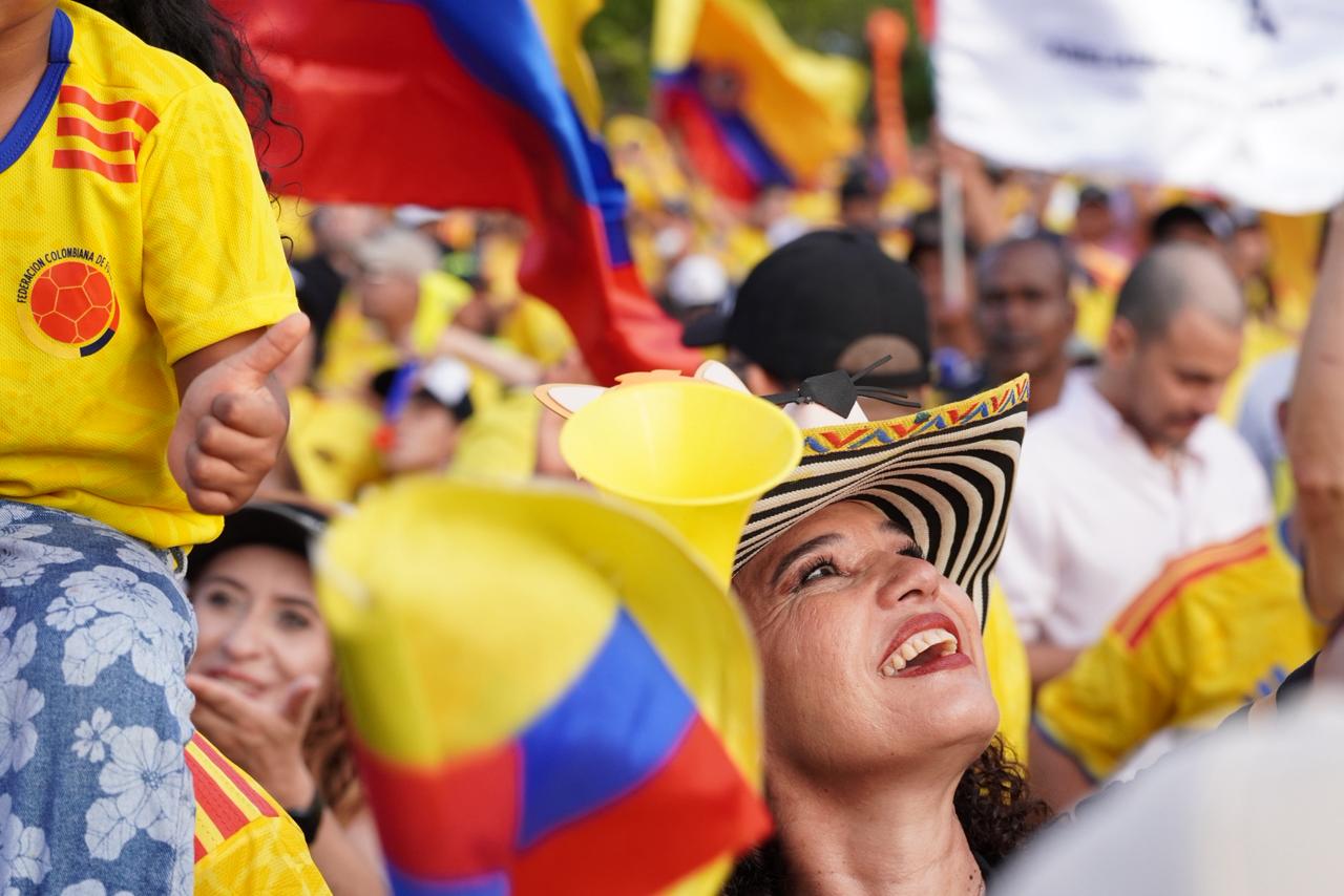 Celebración del triunfo de Abelardo De La Espriella en Barranquilla