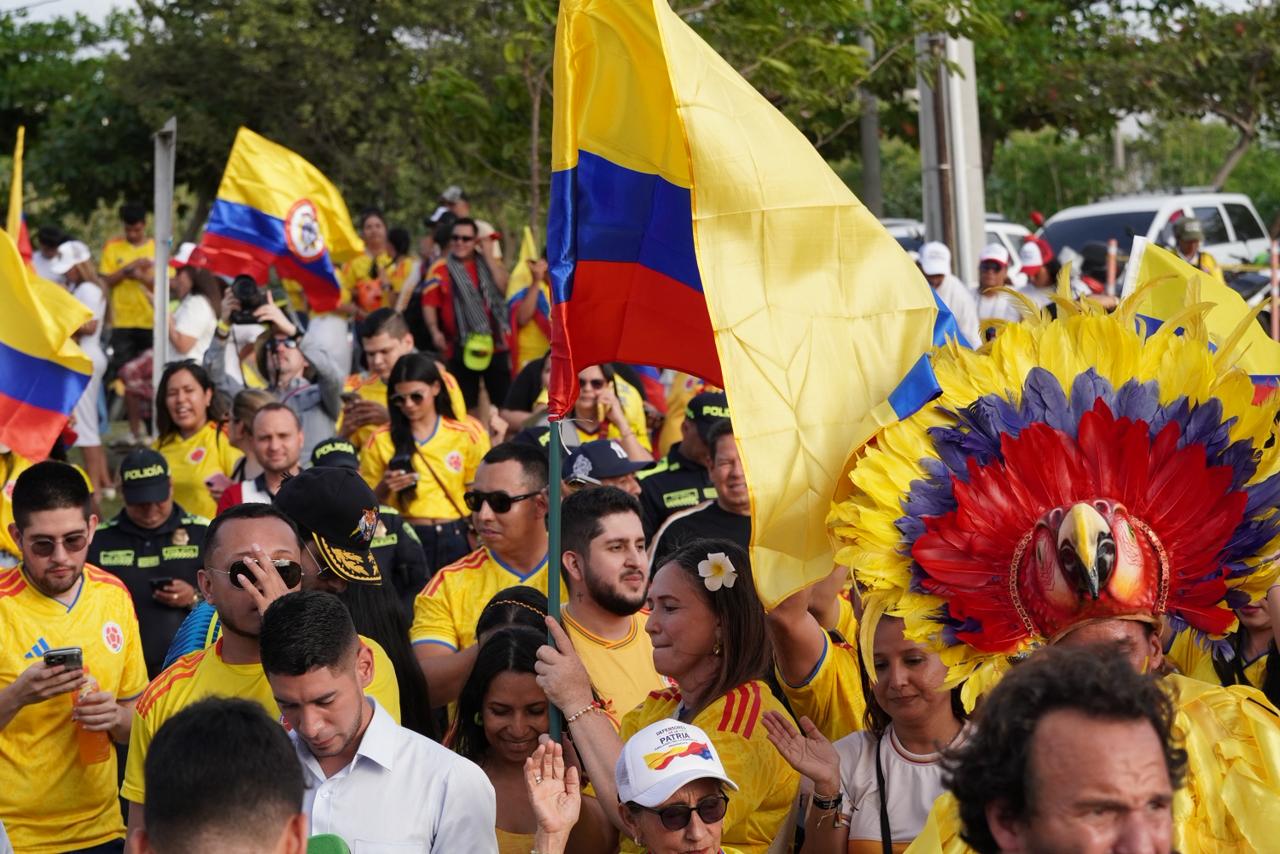 Celebración del triunfo de Abelardo De La Espriella