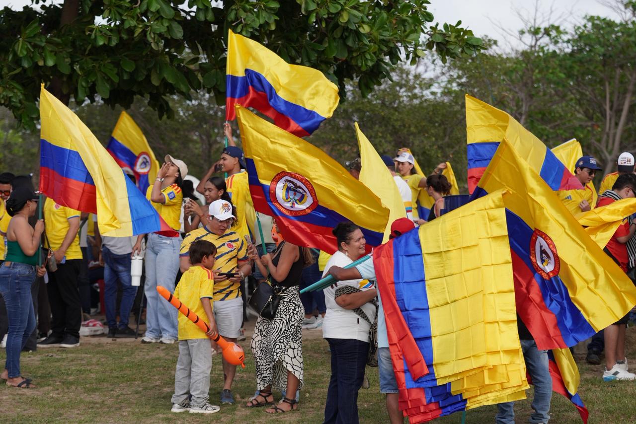 Celebración del triunfo de Abelardo De La Espriella en Barranquilla
